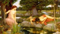 Eco y Narciso, 1903, John William Waterhouse