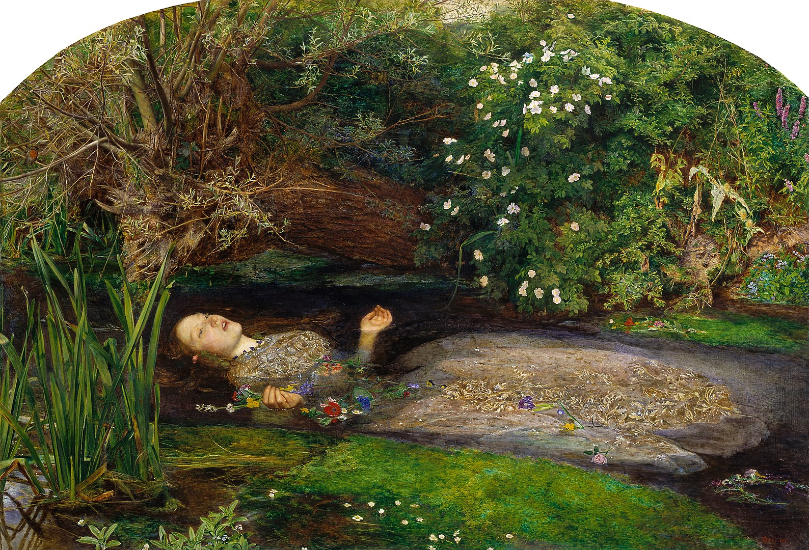 John Everett Millais-Ophelia